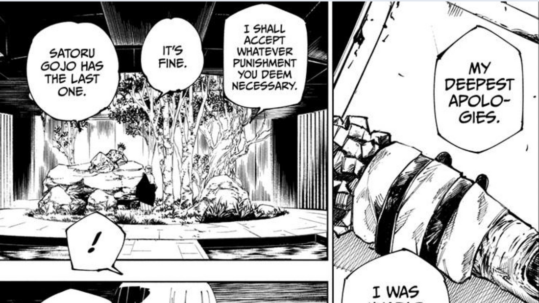 jujutsu kaisen chapter 222 comic manga