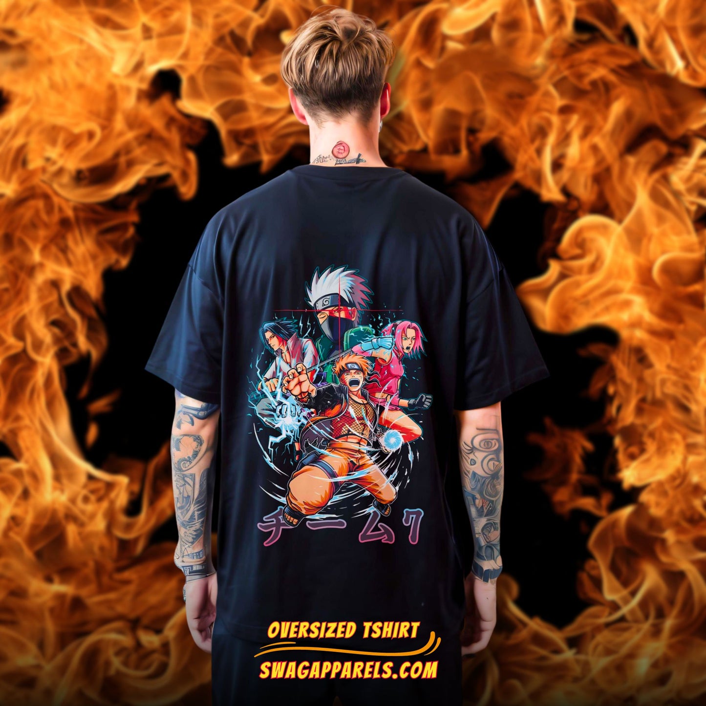 Kakashi Hatake Team 7 Naruto Shippuden T-Shirt