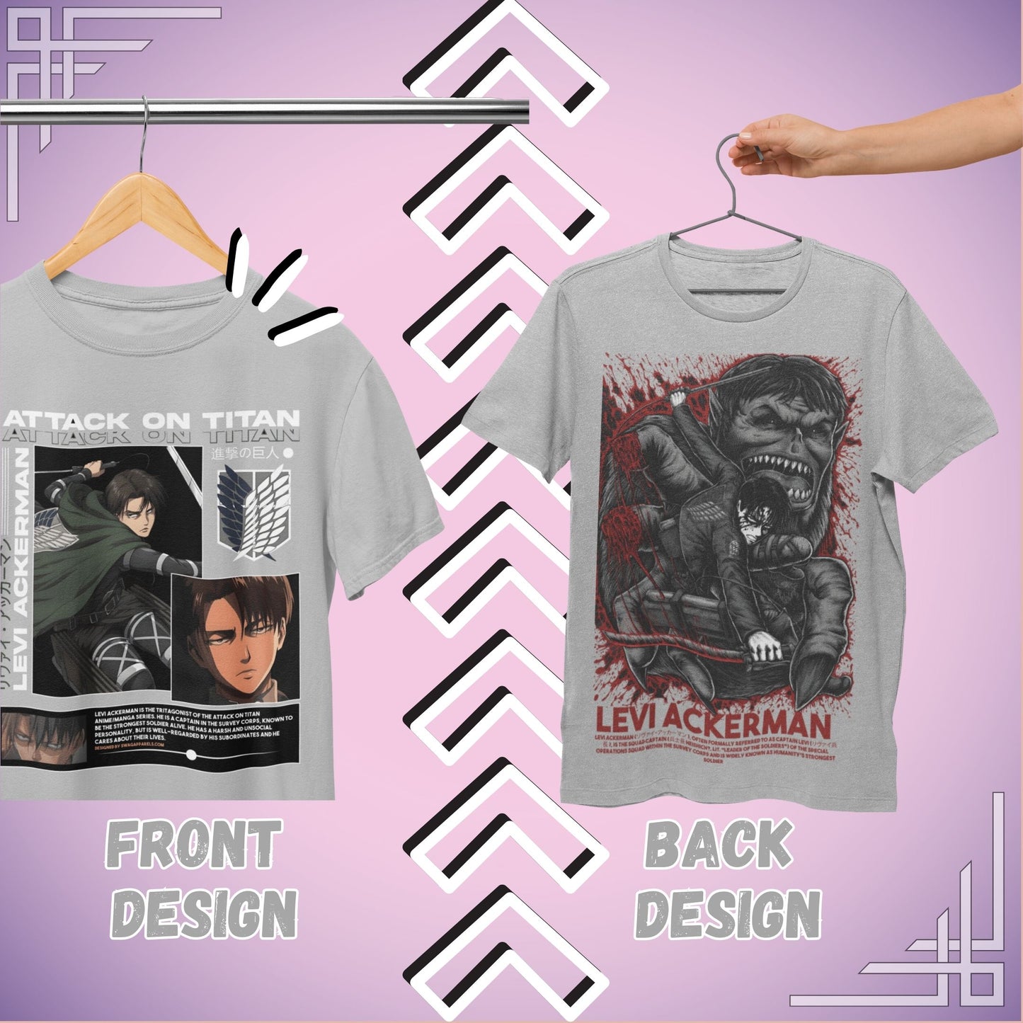 Levi Ackerman Oversized T-Shirt