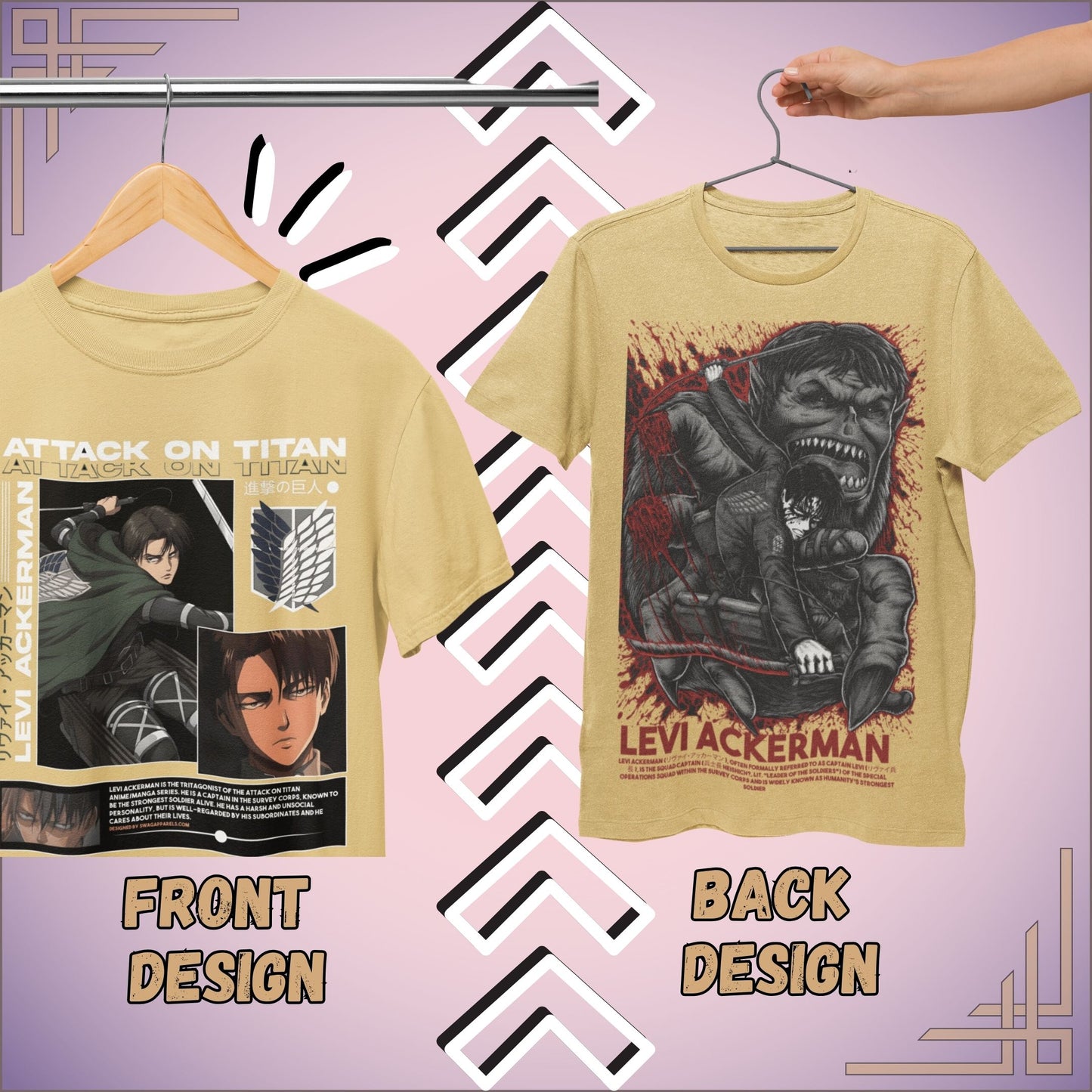Levi Ackerman Oversized T-Shirt