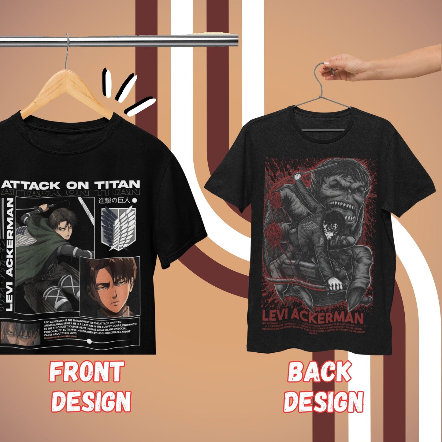 Levi Ackerman Oversized T-Shirt