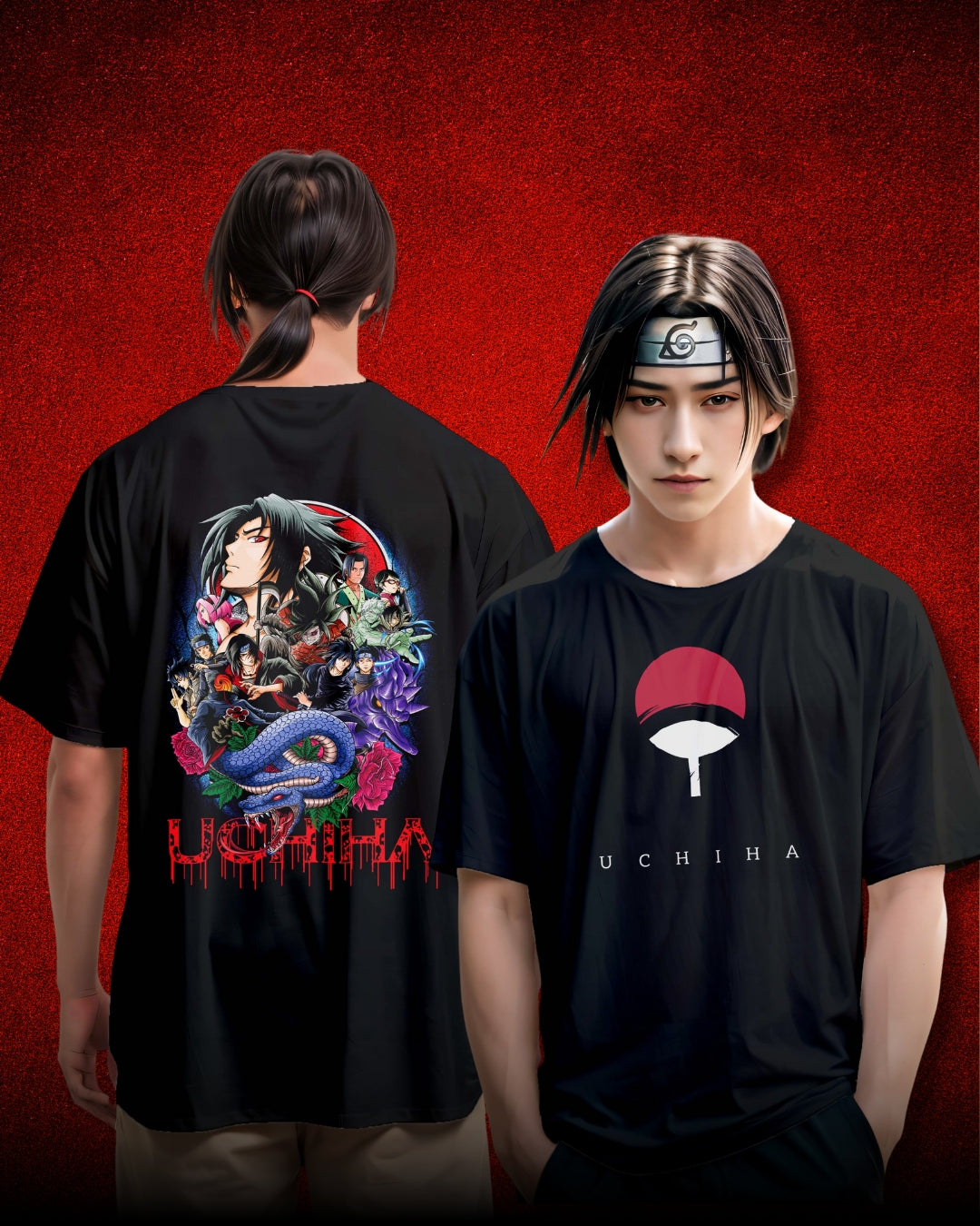 Uchiha Clan Oversized T-Shirt