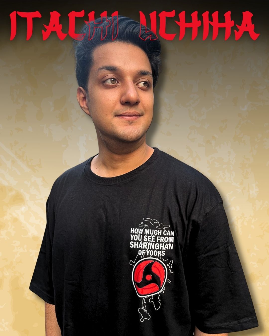 Itachi Uchiha Oversized T shirt