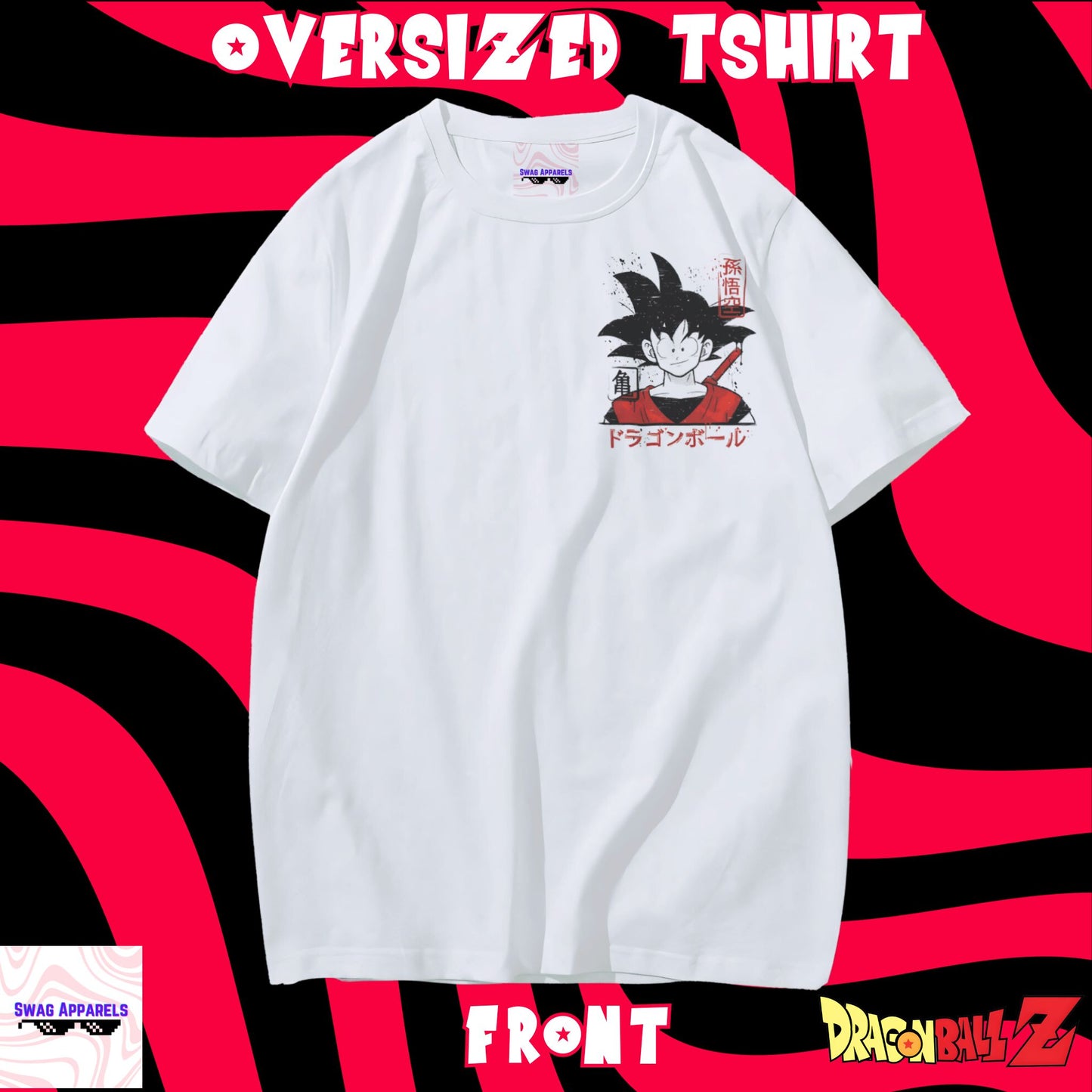 Son Goku DBZ Oversized Tshirt