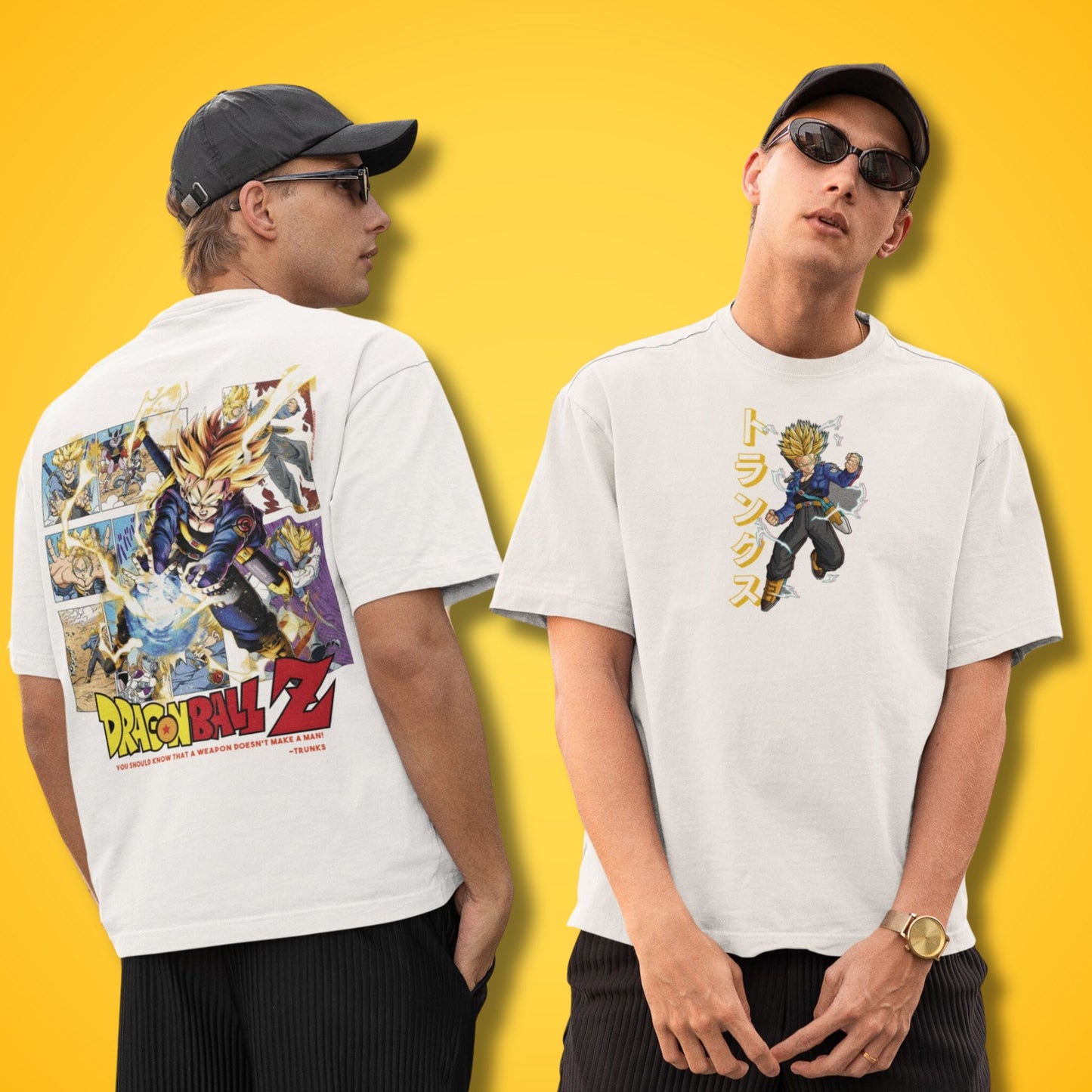 Trunks Dragonball Oversized Tshirt