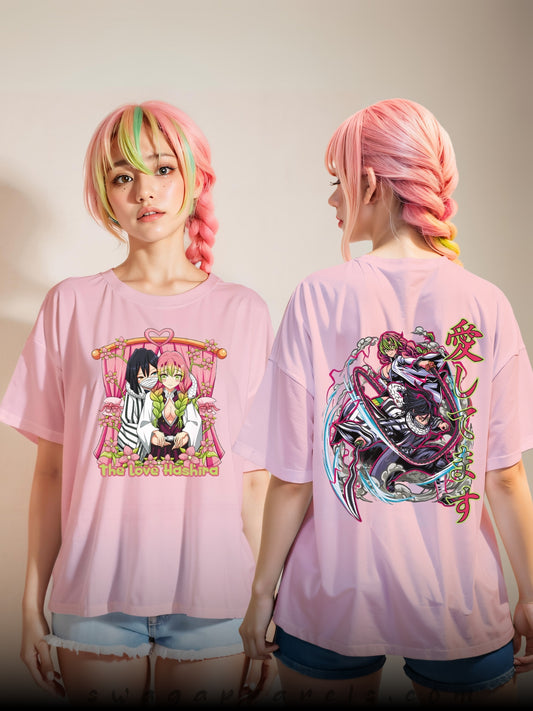 Mitsuri Kanroji Hashira Oversized T-Shirt