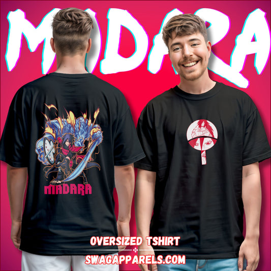 Madara Uchiha Oversized Tshirt