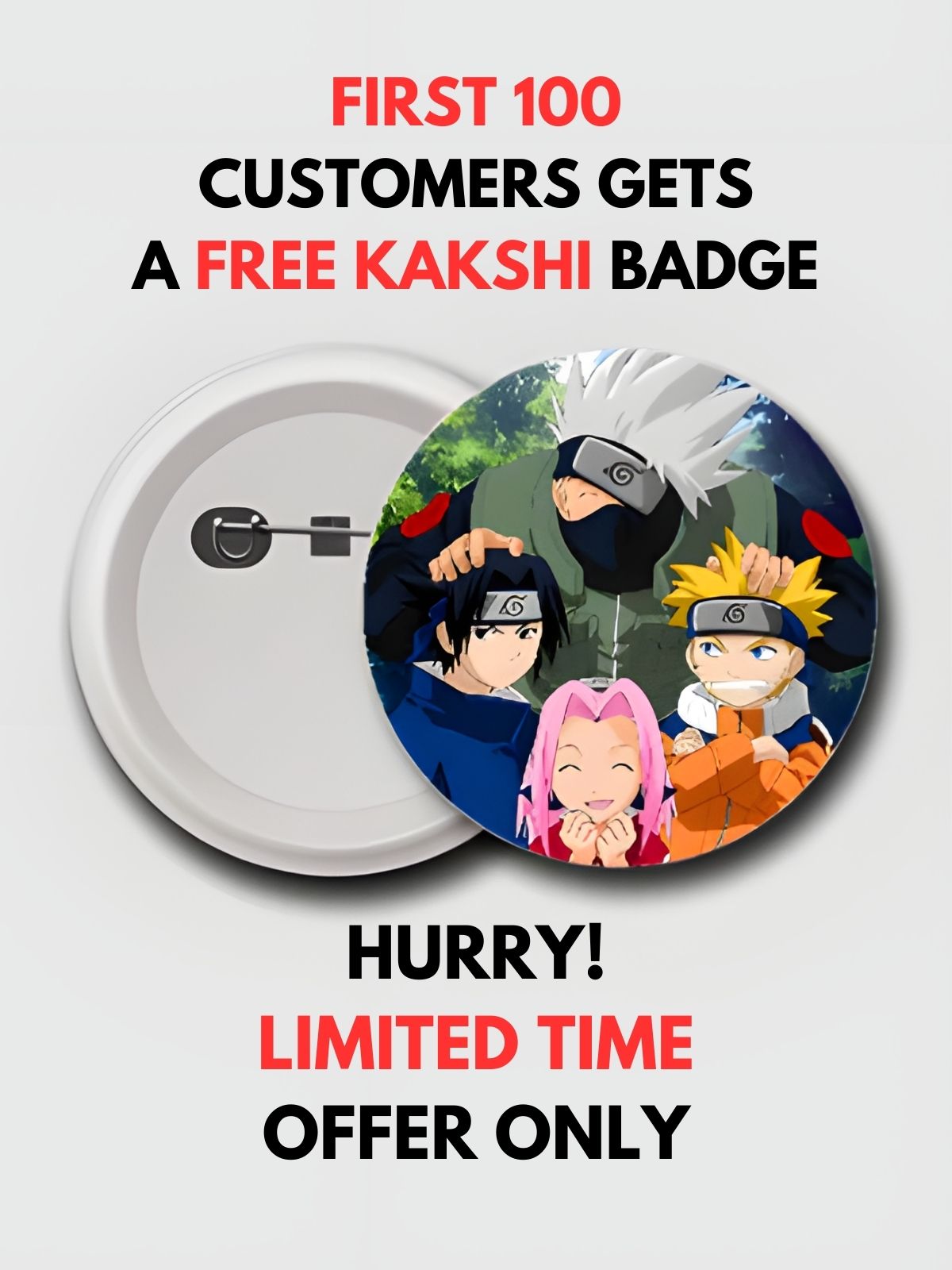 Kakashi Copy Ninja  Oversized T-Shirt