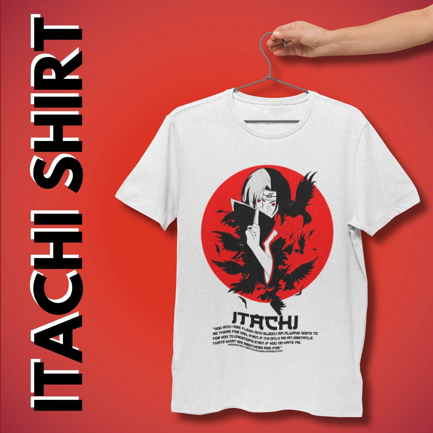 Itachi Uchiha Crows T-Shirt