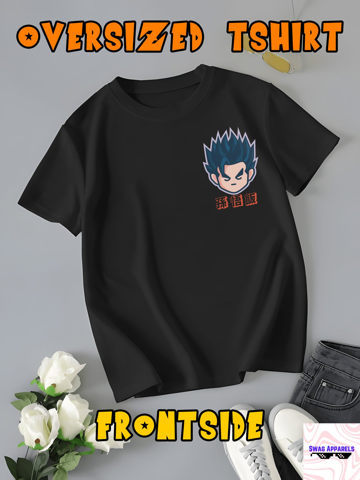 Gohan DBZ Oversized Tshirt
