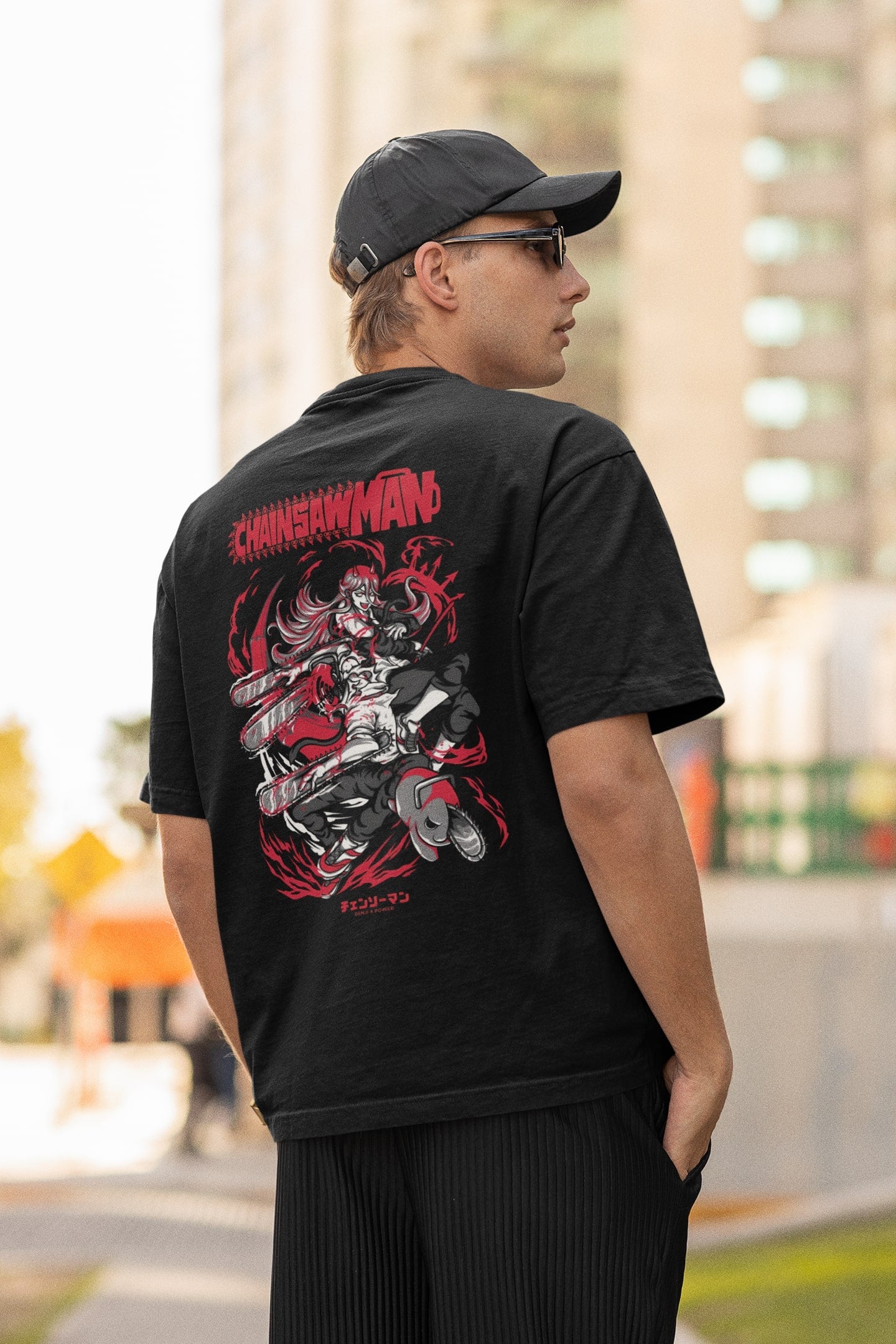 Chainsaw Man Oversized Tshirt