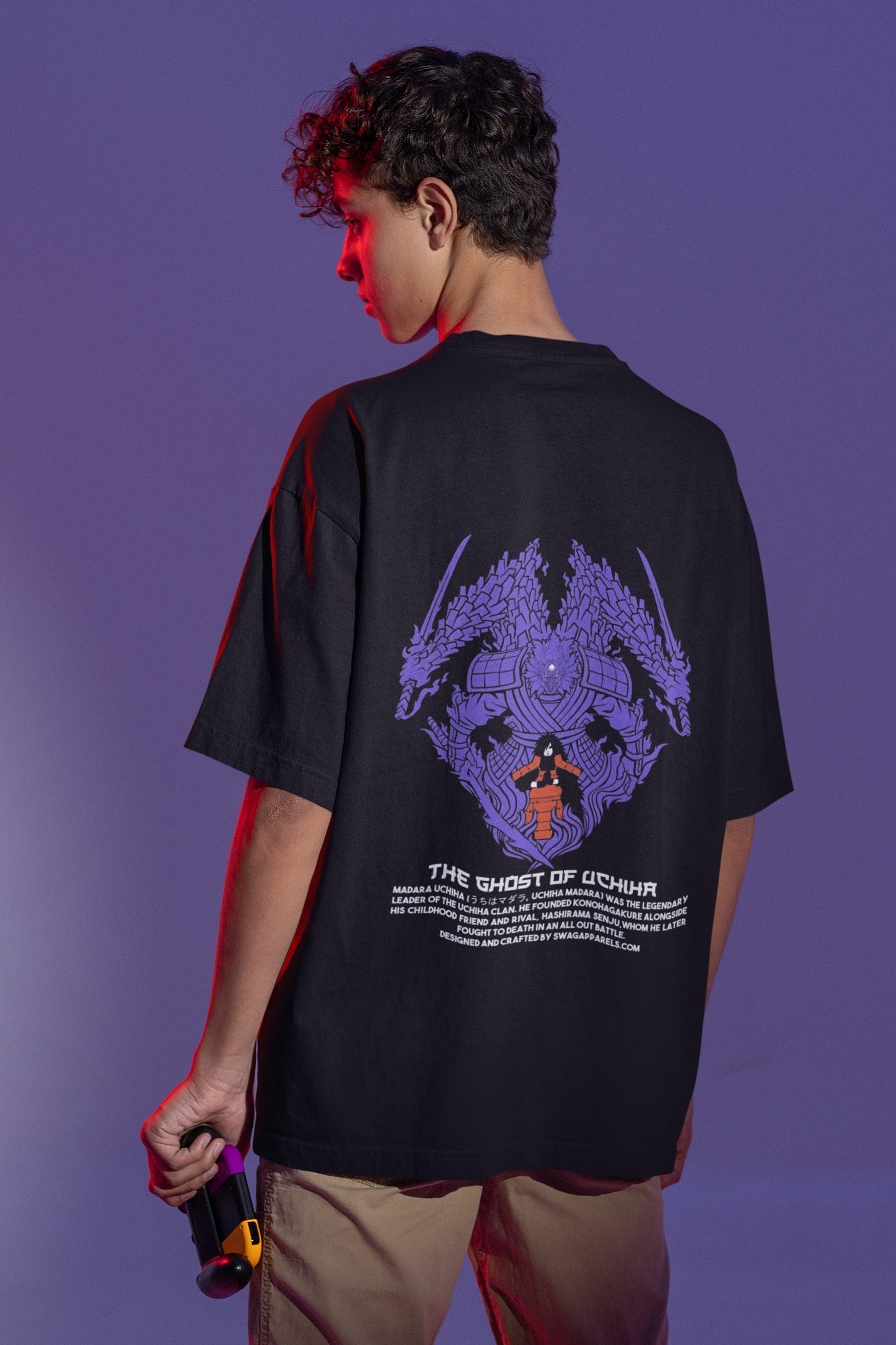 Ghost Of Uchiha Madara Oversize T-Shirt