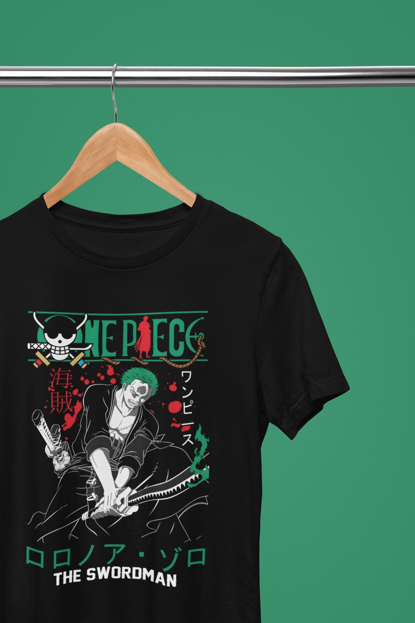 Zoro's Legacy - One Piece Anime Oversized T-Shirt