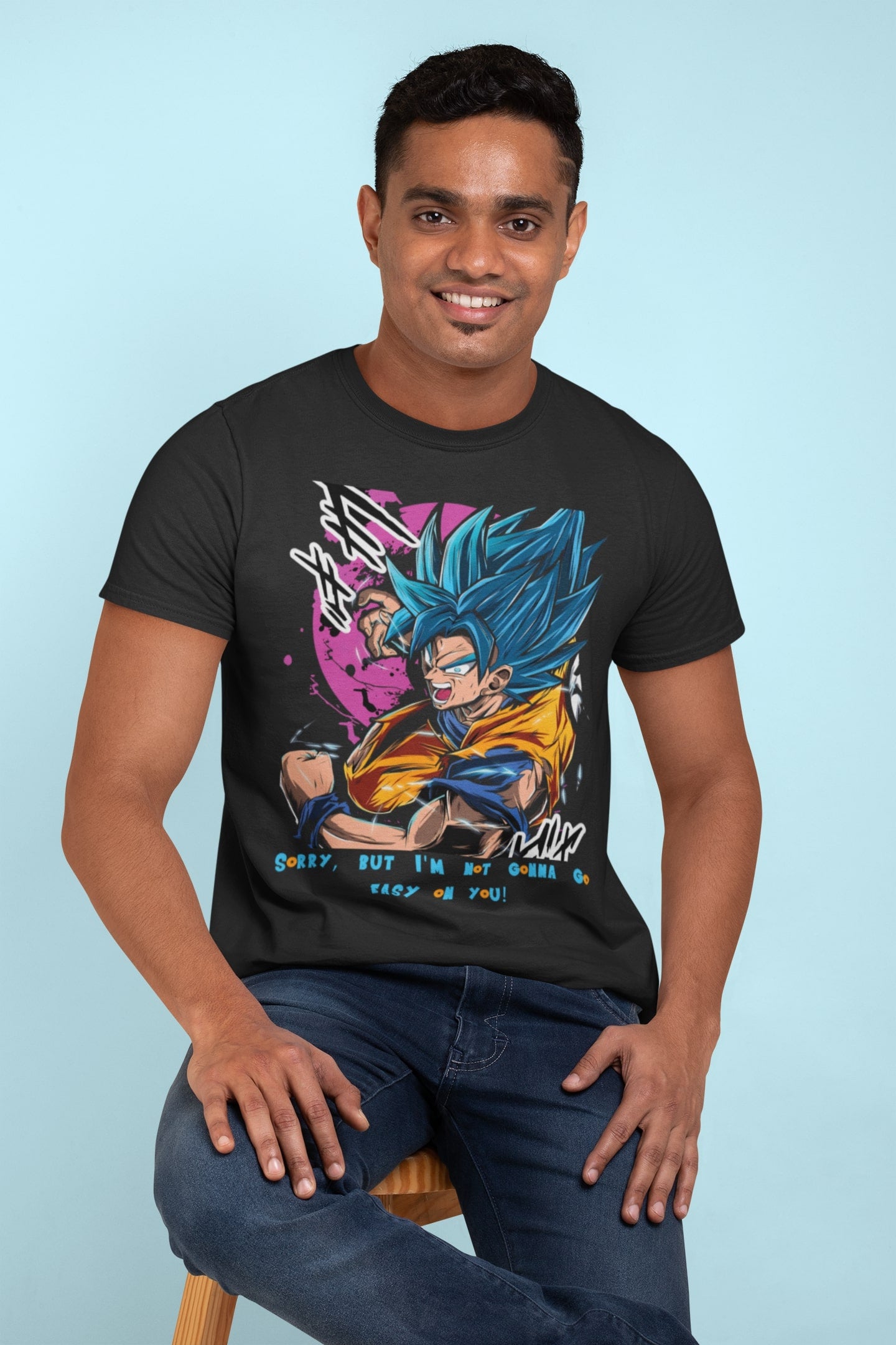 Goku Blue Regular Tshirt