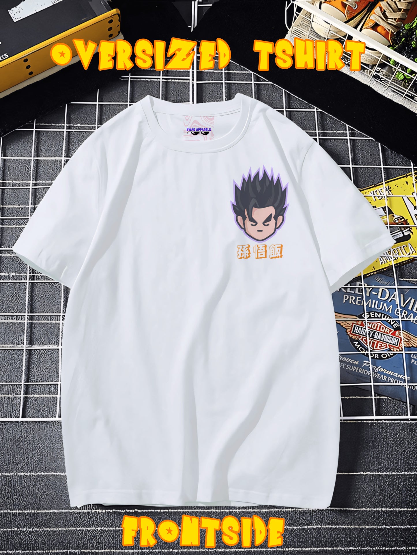 Gohan DBZ Oversized Tshirt