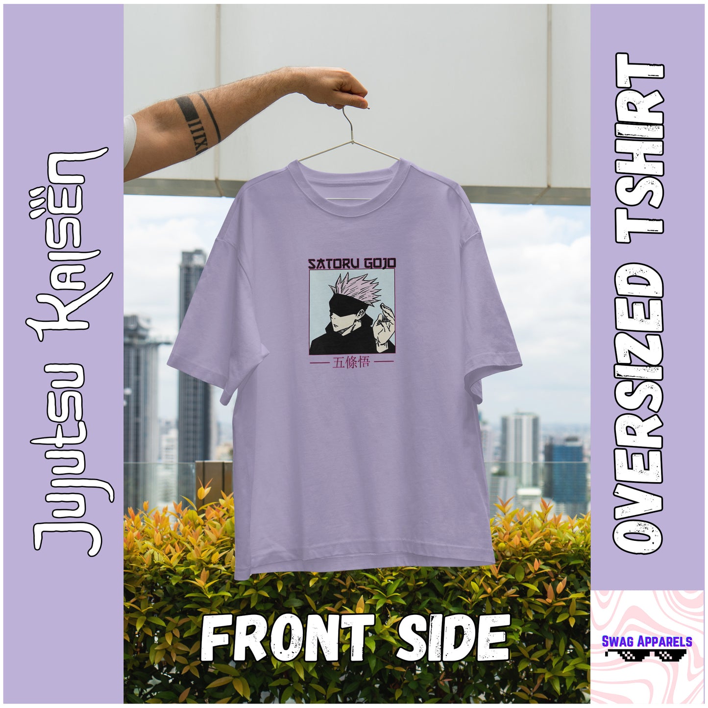 Satoru Gojo Greatest Sorcerer Oversized Tshirt