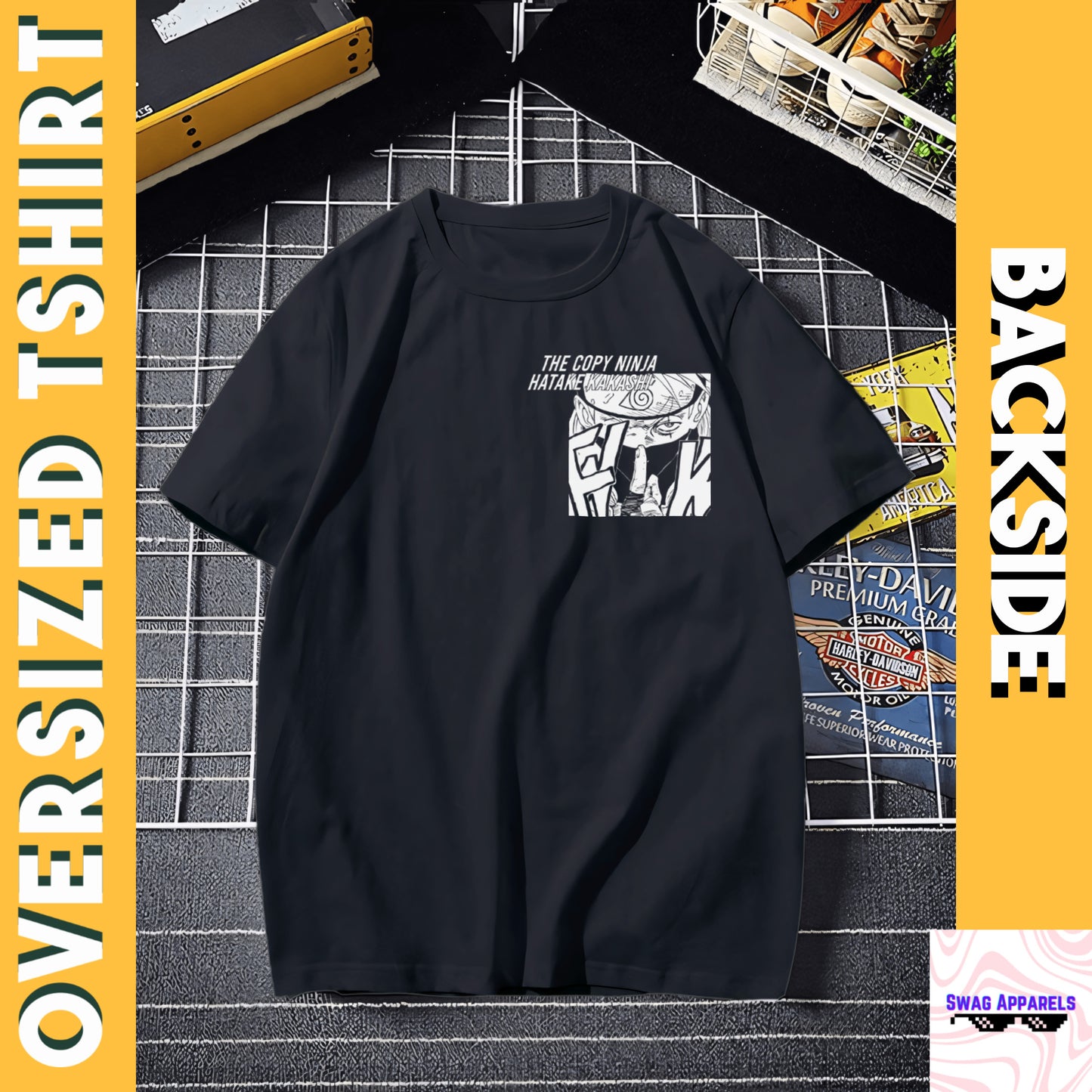 Kakashi Ninja Oversized T-Shirt
