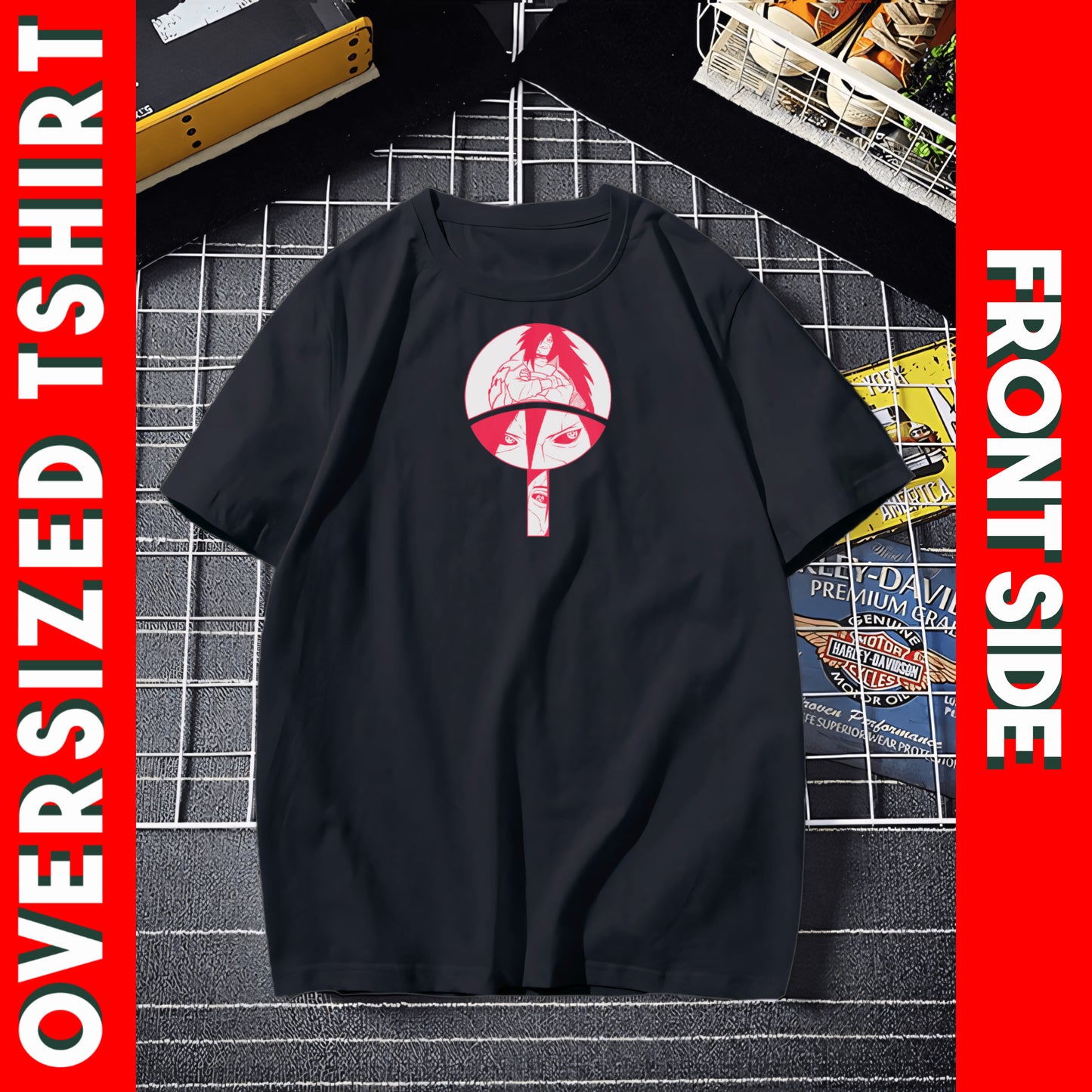 Madara Uchiha Oversized Tshirt
