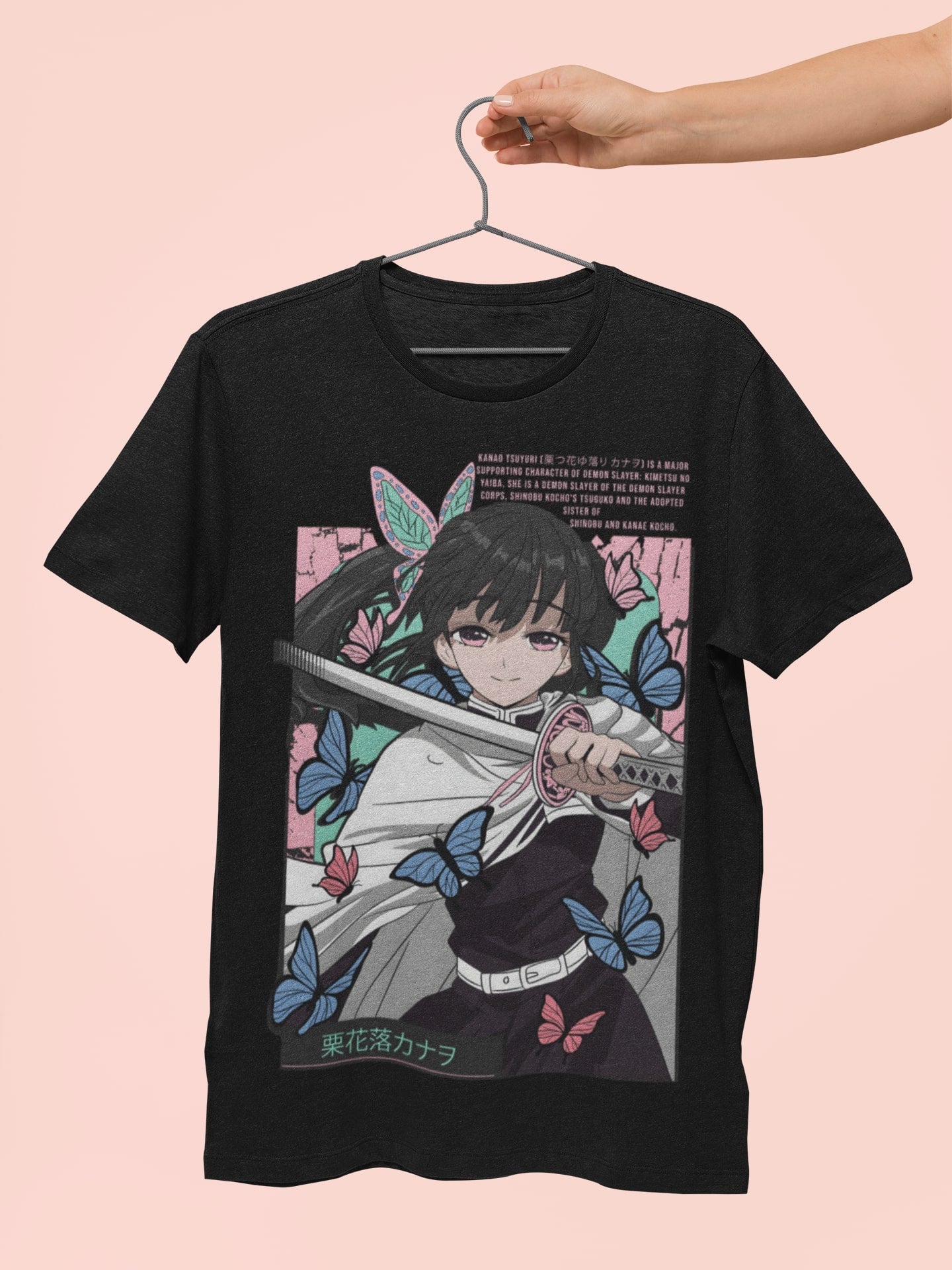Demon Slayer: Kanao Tsuyuri Ninja Anime T-Shirt
