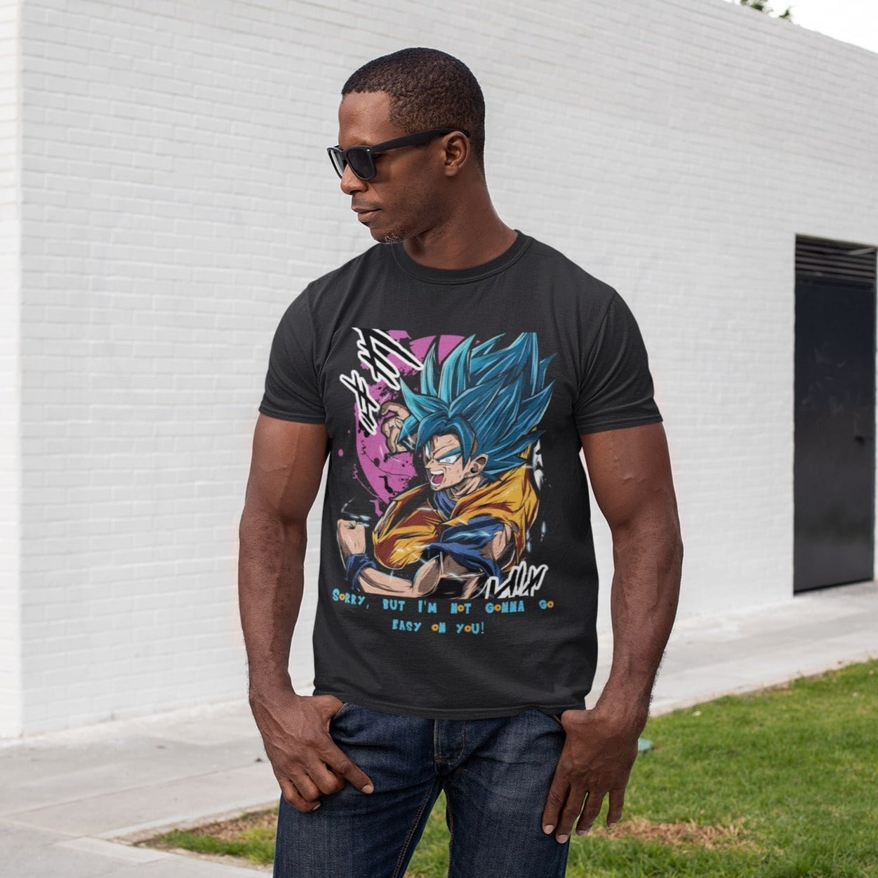 Goku Blue Regular Tshirt