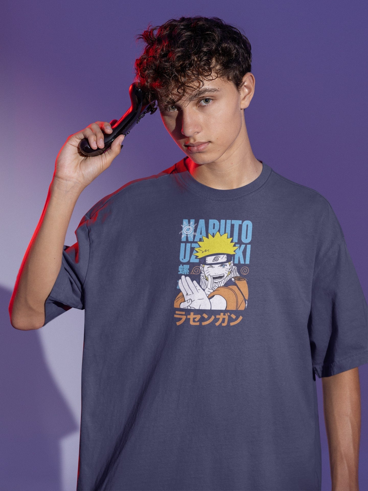 Naruto Dattebayo Anime Oversized T-Shirt
