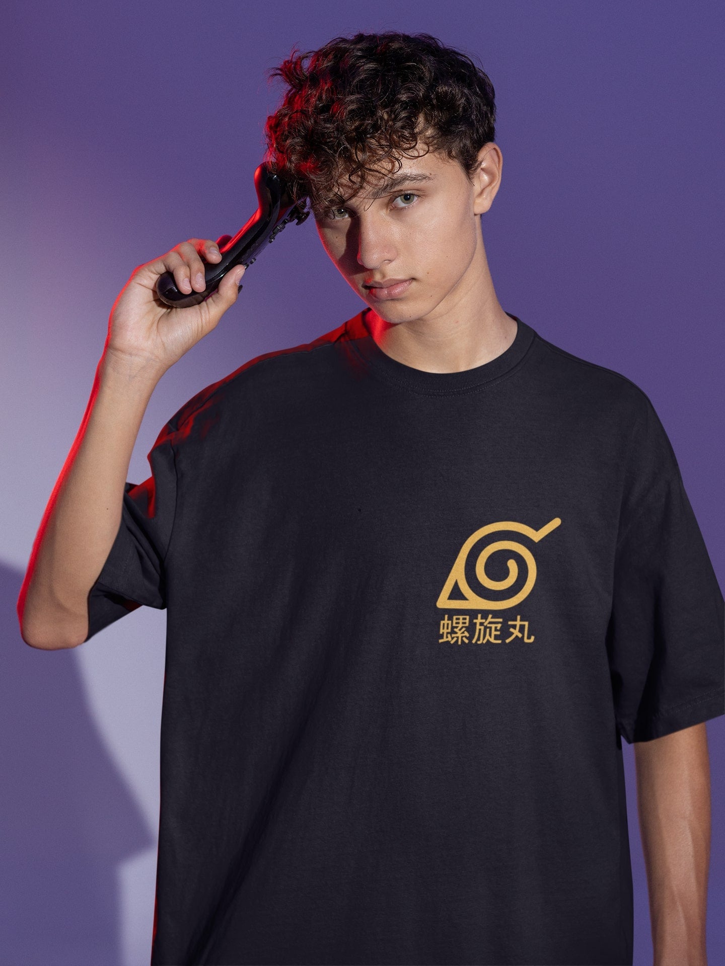Naruto Kurama Oversize Anime T-Shirt