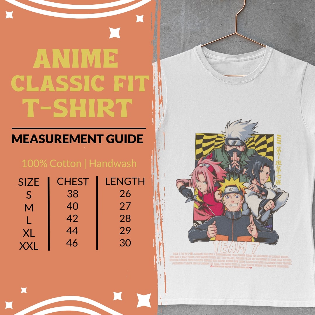 Kakashi Hatake & Team 7 Naruto Shippuden T-Shirt