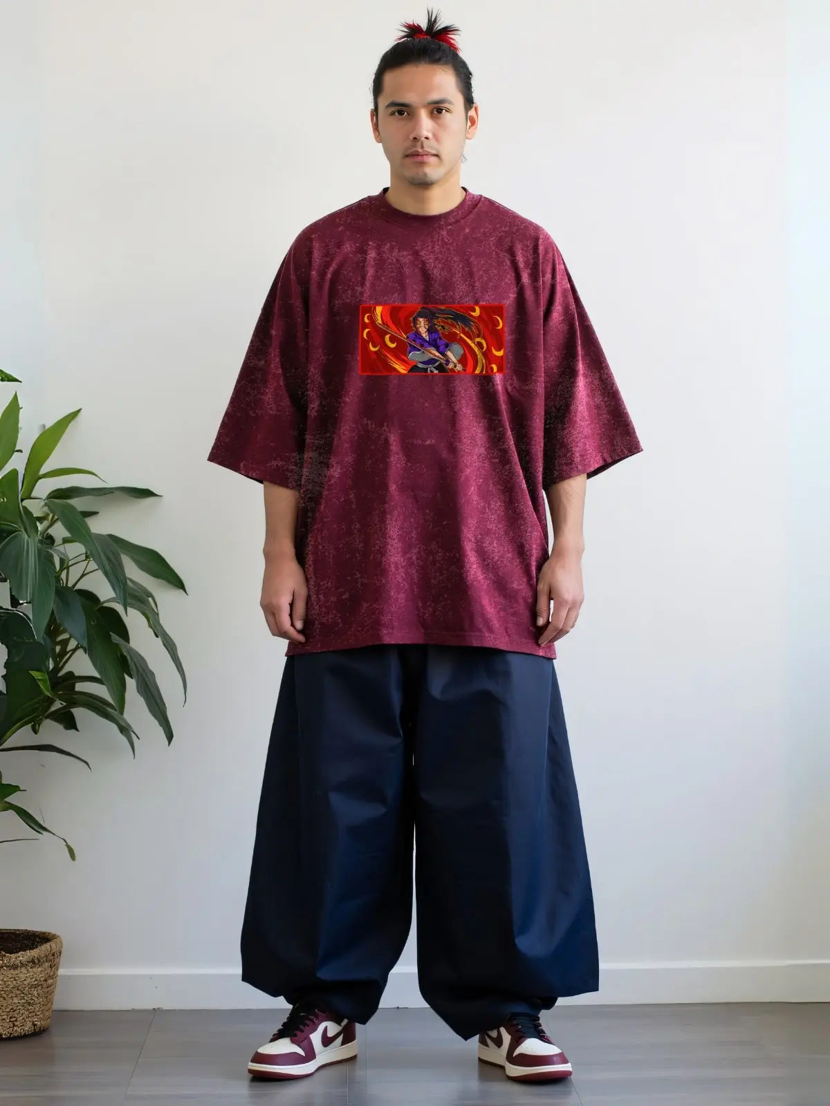 Kokushibo Demon Slayer Oversize T-Shirt