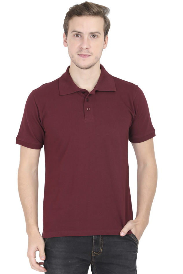 Maroon Solid Polo Shirts: Timeless Elegance in Every Thread
