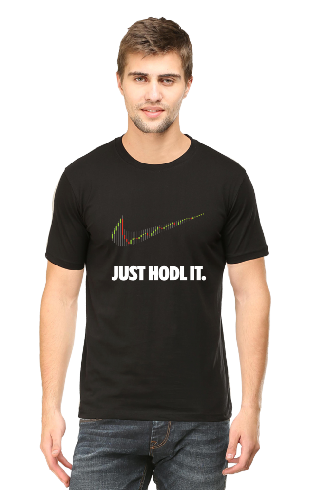 Just HODL Half Sleeve Regular T-Shirt