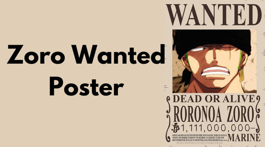 Zoro Wanted Poster: The Iconic Bounty You Need in Your Collection