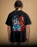 Itachi vs Sasuke Uchiha Oversized T-Shirt
