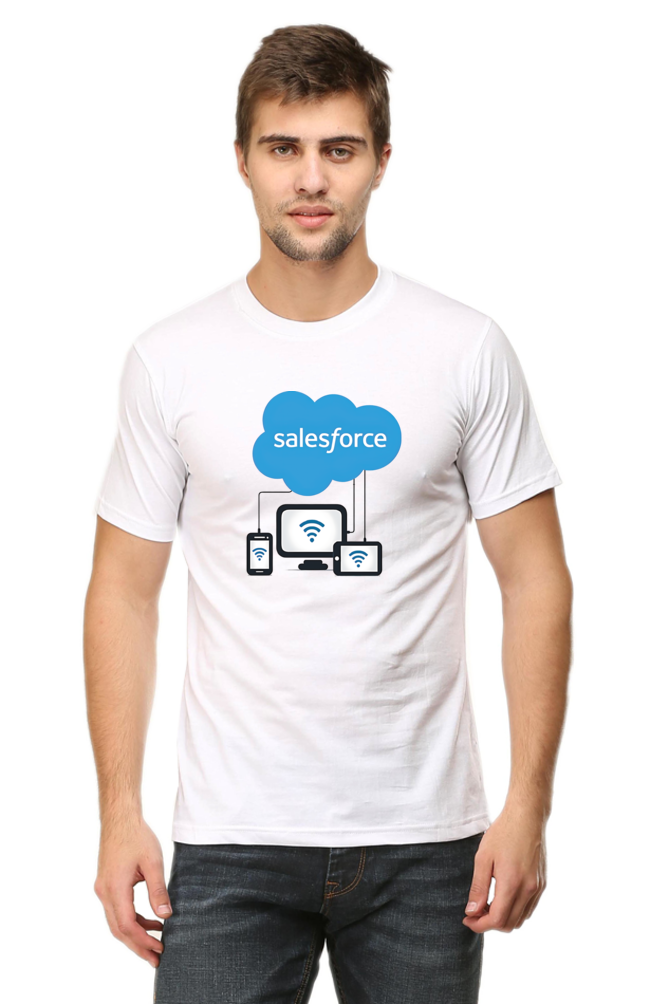 Salesforce Developer Half Sleeve Unisex T-Shirt