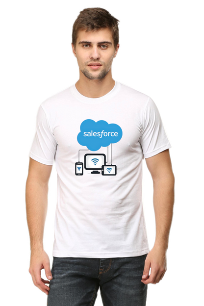 Salesforce Developer Half Sleeve Unisex T-Shirt