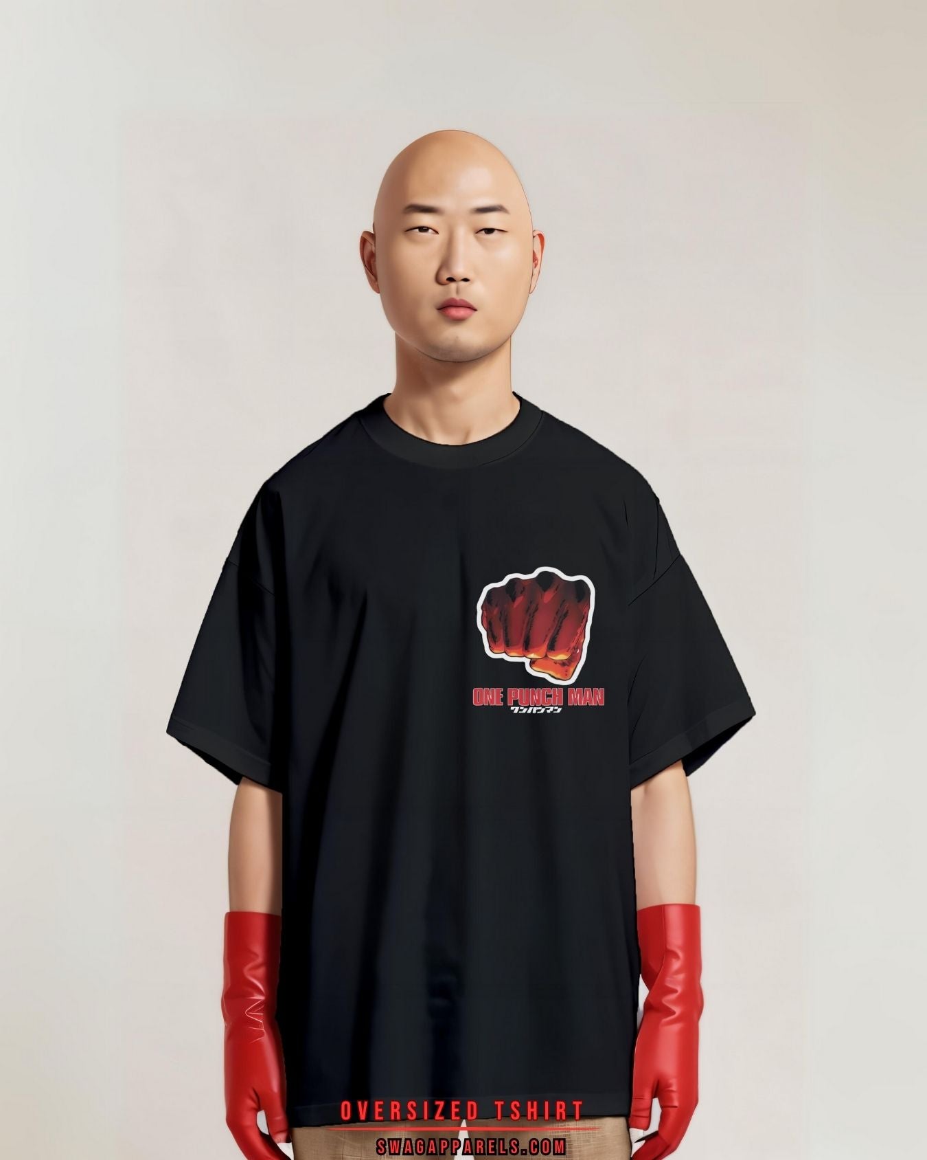 Goku vs Saitama Oversized Tee