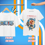 One Piece Anime T-Shirt: Luffy & Kaido Pirate Adventure