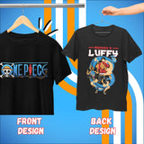One Piece Anime T-Shirt: Luffy & Kaido Pirate Adventure