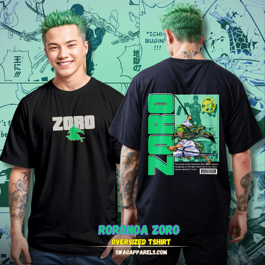 King of Hell Zoro Oversized T-Shirt