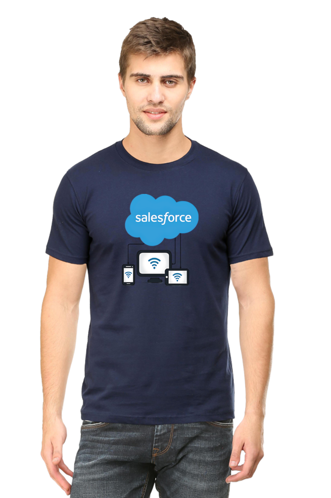 Salesforce Developer Half Sleeve Unisex T-Shirt