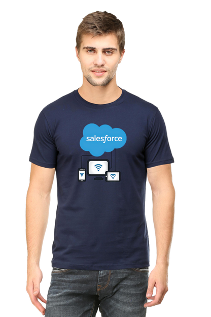 Salesforce Developer Half Sleeve Unisex T-Shirt