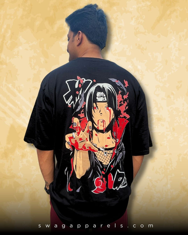 Itachi Uchiha Oversized T Shirt Anime Swag Clothings And Apparels