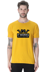 Works on my machine Developer Half Sleeve Unisex T-Shirt