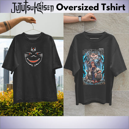 Sukuna Jujutsu Kaisen Oversized Tshirt