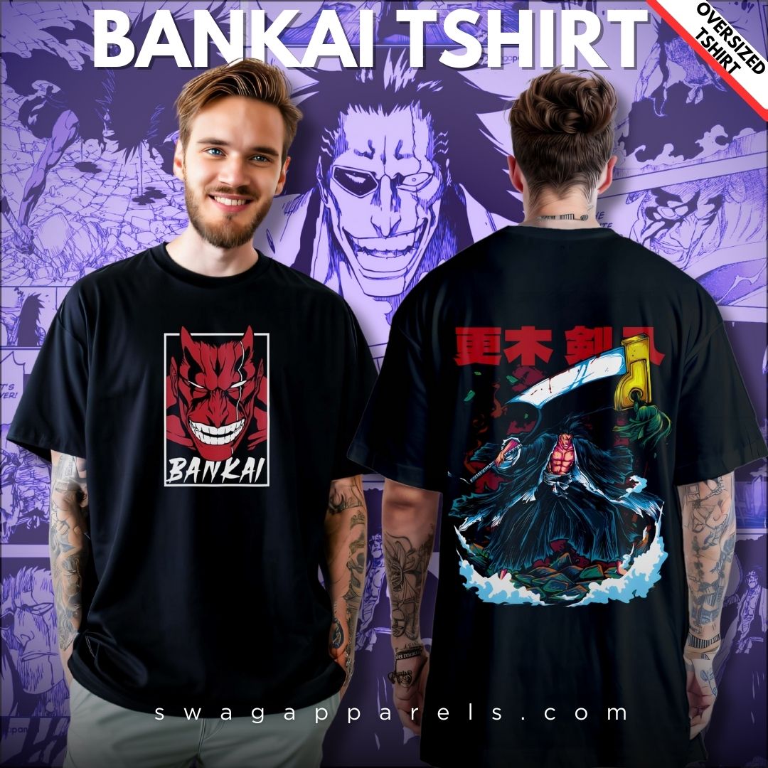 Zaraki Kenpachi Bankai Oversized Tee