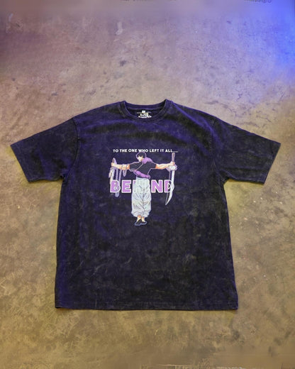 Toji Fushiguro Oversized Tee (Acid Wash)