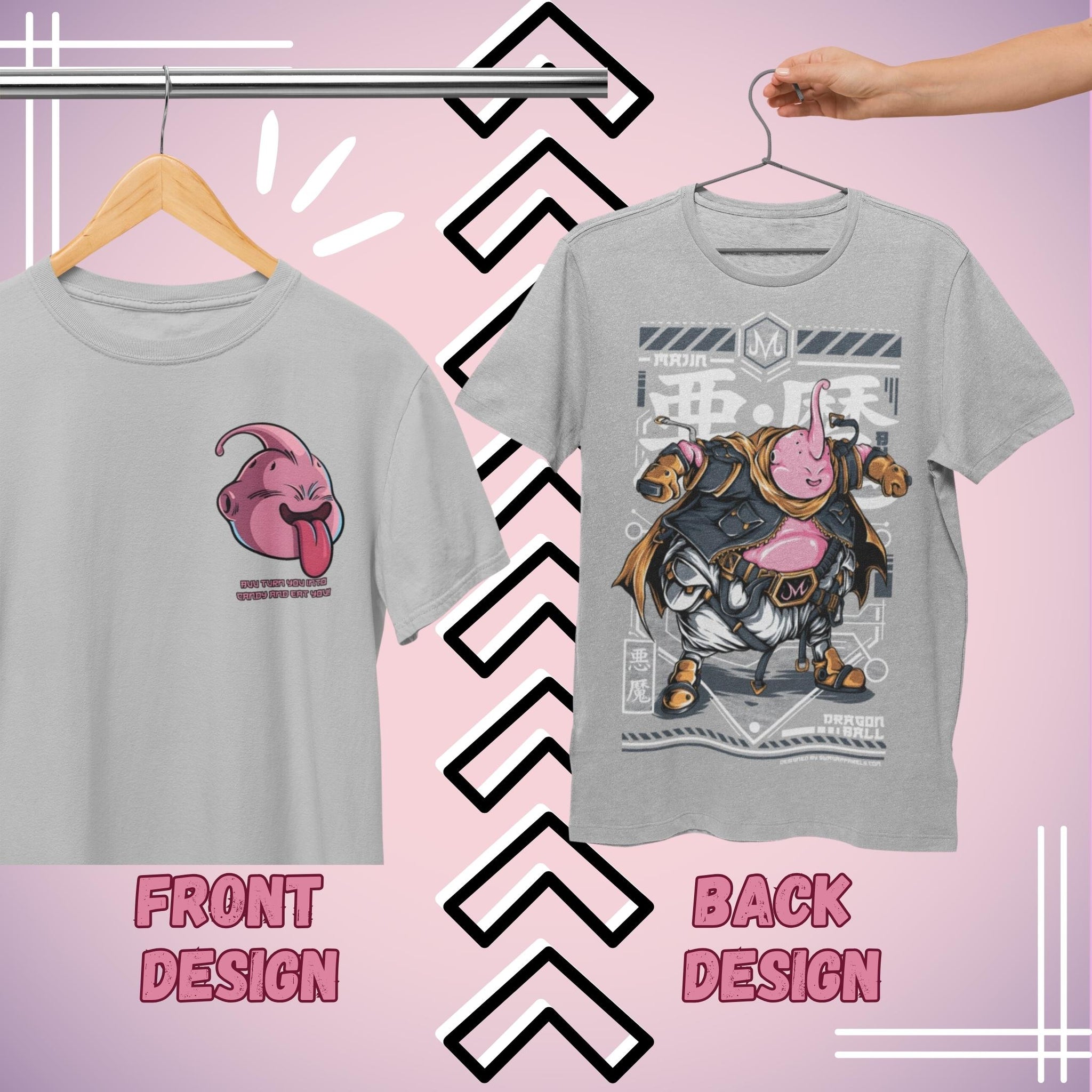 Majin Buu DBZ Oversized Tshirt