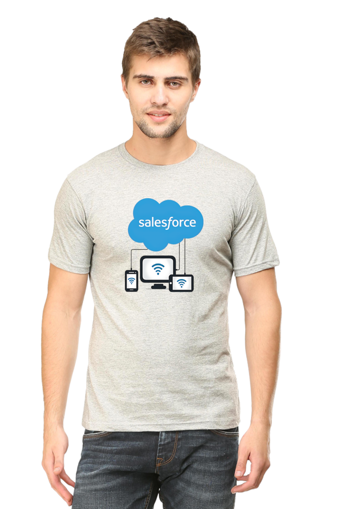 Salesforce Developer Half Sleeve Unisex T-Shirt