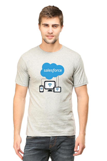 Salesforce Developer Half Sleeve Unisex T-Shirt