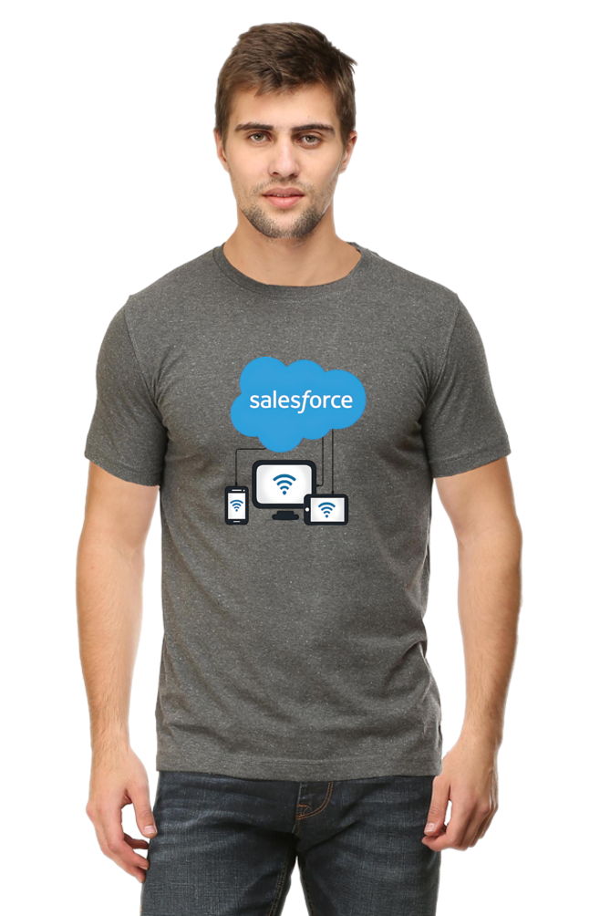 Salesforce Developer Half Sleeve Unisex T-Shirt