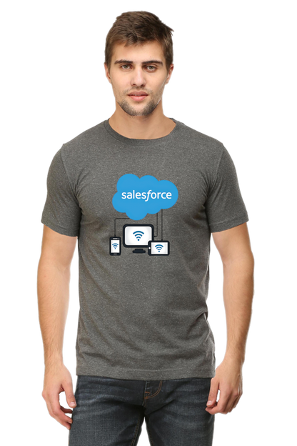 Salesforce Developer Half Sleeve Unisex T-Shirt